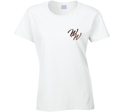 Warner Woodworks (front) Logo Ladies T Shirt