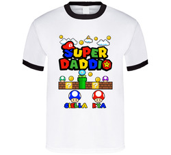 Super Mario Family - Daddio T Shirt