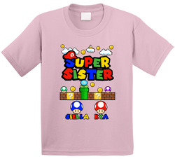 Super Mario Family - Sister T Shirt