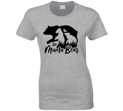 Mama Bear Ladies T Shirt