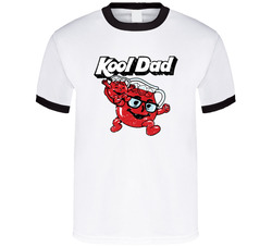 Cool Kool Dad Retro Distressed T Shirt