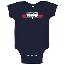 Top Family - Daddy's Little Wingman Baby One Piece