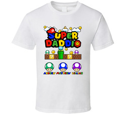 Super Daddio With 3 Custom Names T Shirt