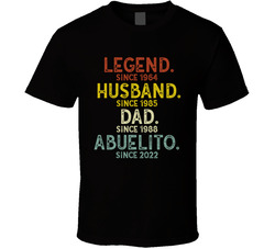 Legend Husband Dad Abuelito T Shirt Legend Husband Dad Abuelito T Shirt