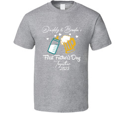 Daddy & Brodie's First Father's Day Together 2023 T Shirt Daddy & Brodie's First Father's Day Together 2023 T Shirt