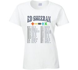 Es Concert (back) Ladies T Shirt Es Concert (back) Ladies T Shirt