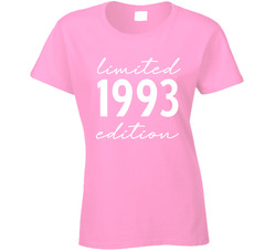 1993 Limited Edition Birthday Ladies T Shirt