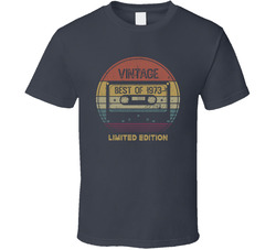 Vintage Best Of 1973 Cassette Tape Limited Edition T Shirt