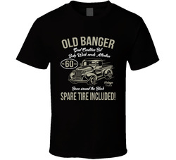 Old Banger 60th Birthday Vintage Truck T Shirt