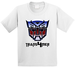 4th Birthday Transformer Fan T Shirt