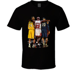 Legendary 3 Kobe Jordan Lebron T Shirt
