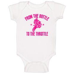 From The Bottle To The Throttle Baby One Piece