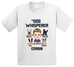 The Dog Whisperer With Custom Name Corbin T Shirt