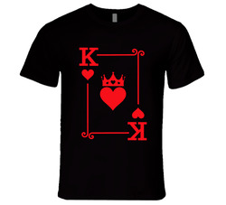 King Of Hearts Couple T Shirt