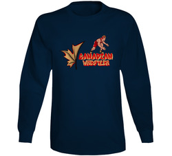 Canadian Wrestler 9.29.23 Long Sleeve T Shirt Canadian Wrestler 9.29.23 Long Sleeve T Shirt