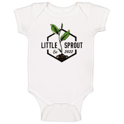 Little Sprout Est 2022 Baby One Piece Little Sprout Est 2022 Baby One Piece