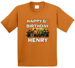Ninjago Theme 6th Birthday With Custom Name T Shirt Ninjago Theme 6th Birthday With Custom Name T Shirt