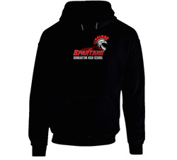 Dunbarton High School Spartans - Centered Hoodie