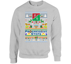 Progressive Steps Ugly Holidays Sweater Crewneck Sweatshirt