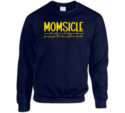 Hockey Momsicle Crewneck Sweatshirt