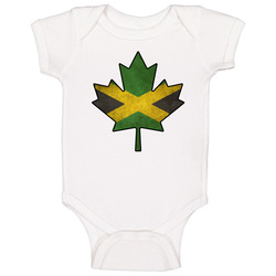 Jamaican Canadian Baby One Piece Jamaican Canadian Baby One Piece
