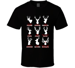 Reindeers Are Food T Shirt