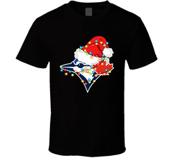 Christmas Blue Jay T Shirt