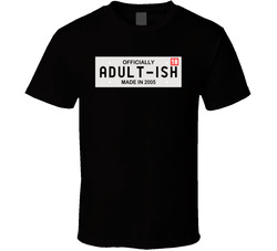 Officially Adult-ish 18 Years Old T Shirt Officially Adult-ish 18 Years Old T Shirt