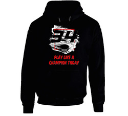 Ct Play Like A Champion With Player Number - 34 Hoodie Ct Play Like A Champion With Player Number - 34 Hoodie