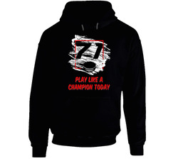 Ct Play Like A Champion With Player Number - 71 Hoodie Ct Play Like A Champion With Player Number - 71 Hoodie