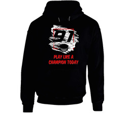 Ct Play Like A Champion With Player Number - 91 Hoodie Ct Play Like A Champion With Player Number - 91 Hoodie