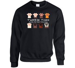 Twinkle Toes Mobile Pet Trimming Crewneck Sweatshirt Twinkle Toes Mobile Pet Trimming Crewneck Sweatshirt
