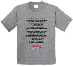 I Am A Goalie T Shirt I Am A Goalie T Shirt
