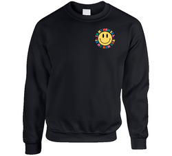 In My Mom Era Happy Face Crewneck Sweatshirt