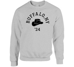 Buffalo, New York 2024 Country Cowboy Theme Crewneck Sweatshirt