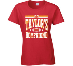 Go Taylor's Boyfriend Ladies T Shirt