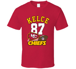 Superbowl 2024 Kelce Kansas City Chiefs Fan T Shirt