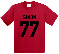 Jersey Style Name And Player Number T Shirt