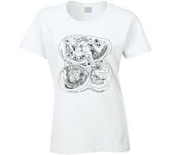 Child's Love Drawing Ladies T Shirt Child's Love Drawing Ladies T Shirt