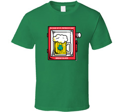 In Case Of St. Patrick's Day Break Glass T Shirt In Case Of St. Patrick's Day Break Glass T Shirt
