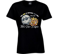 Total Solar Eclipse April 8, 2024 Ladies T Shirt Total Solar Eclipse April 8, 2024 Ladies T Shirt