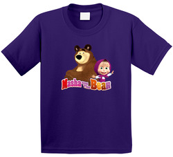 Masha And The Bear Fan T Shirt Masha And The Bear Fan T Shirt