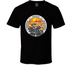 Monroy Custom Hd Motorcycle Image T Shirt