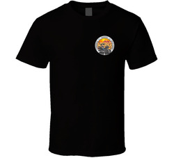 Monroy Custom Hd Motorcycle Image (pocket) T Shirt