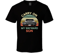 Carry On My Wayward Son Supernatural Fan T Shirt