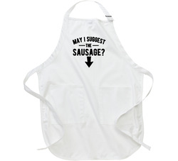 May I Suggest The Sausage Funny Bbq Apron