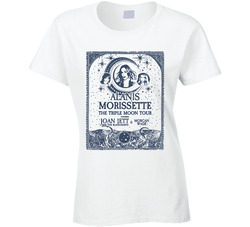 Am Tour (front) Ladies T Shirt Am Tour (front) Ladies T Shirt