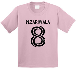 Miami Soccer Jersey (back) Customized Name & Number T Shirt Miami Soccer Jersey (back) Customized Name & Number T Shirt