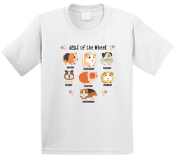 Guinea Pig Days Of The Wheek T Shirt Guinea Pig Days Of The Wheek T Shirt