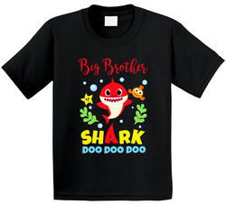 Baby Shark Birthday Family - Big Brother T Shirt